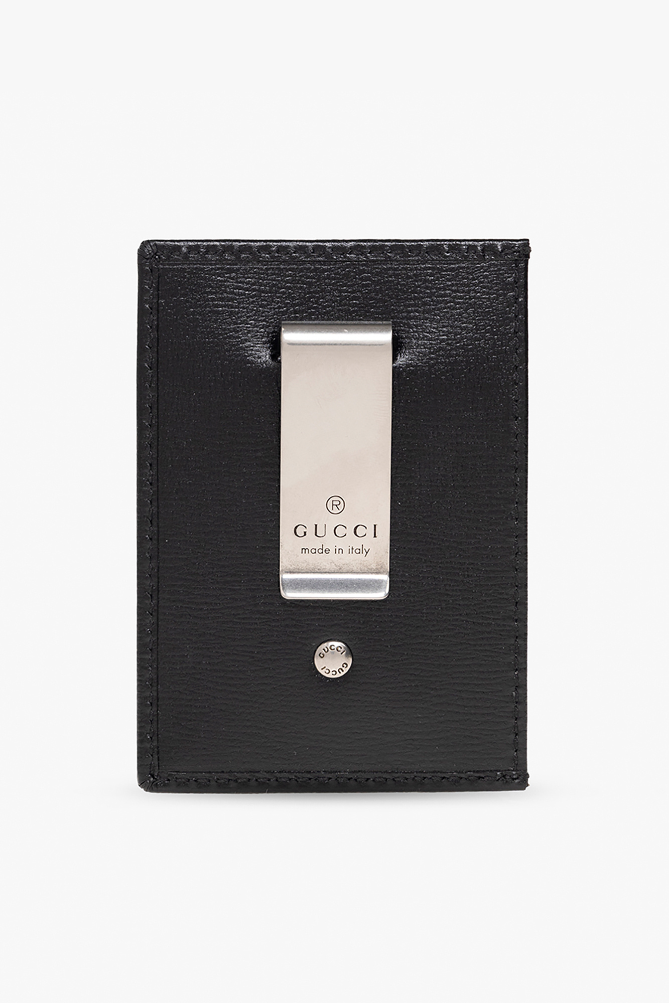 Money clip discount card holder gucci